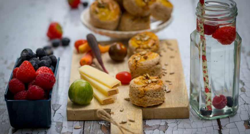 Whole Meal Spelt and Manuka Honey Scones