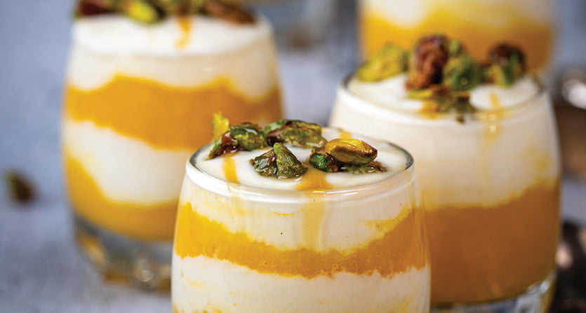 Mango, Cardamon & Mānuka Yoghurt parfait