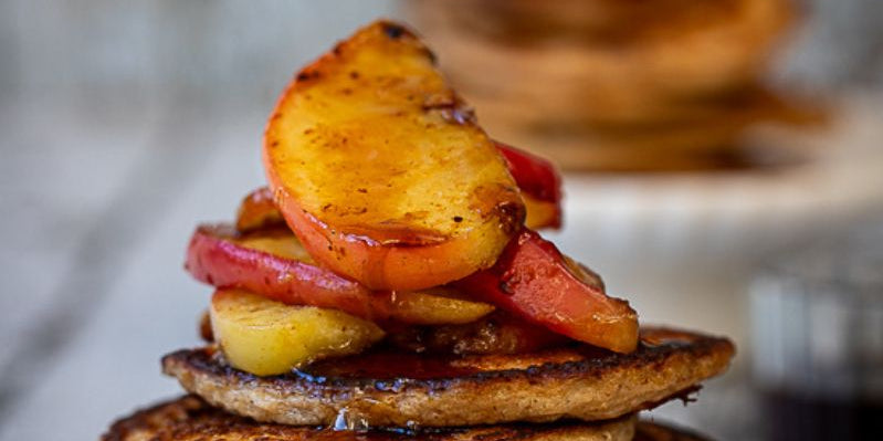 Oats, Manuka Honey, and Cardamon Pancakes - Gluten Free