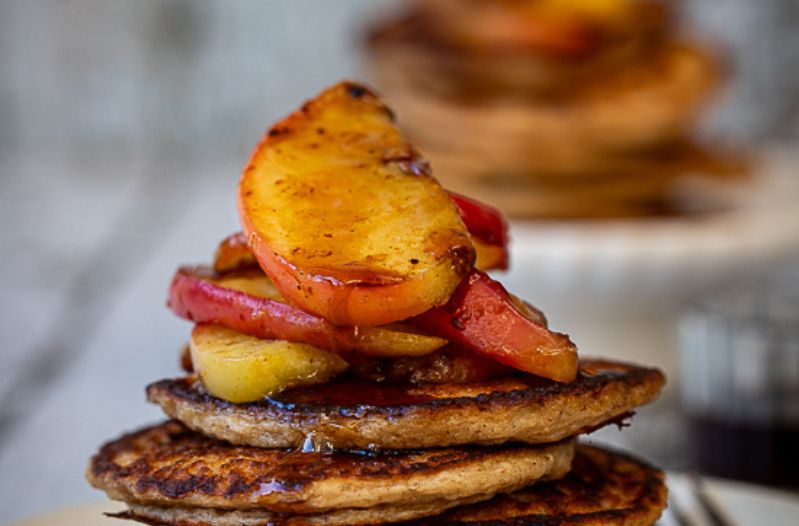Oats, Manuka Honey, and Cardamon Pancakes - Gluten Free