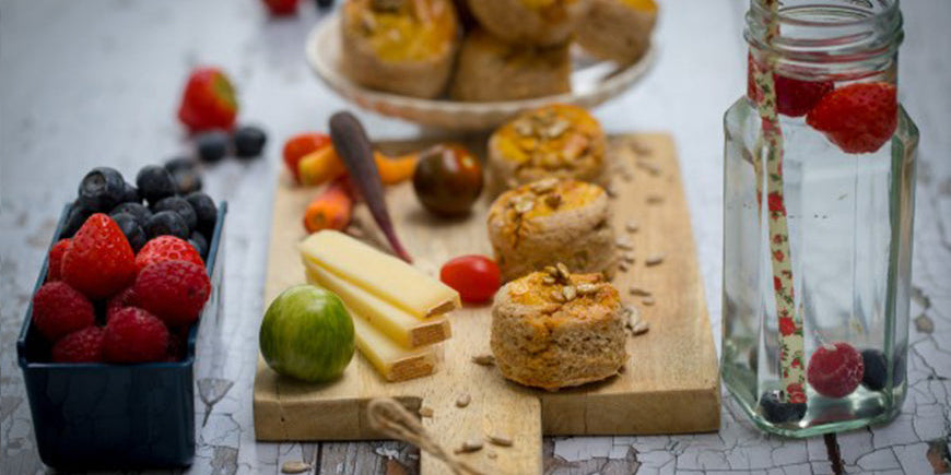 Whole Meal Spelt and Manuka Honey Scones