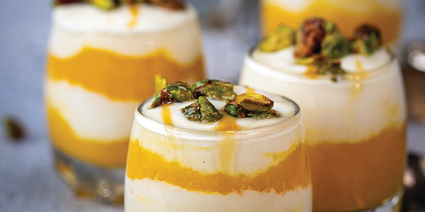 Mango, Cardamon & Mānuka Yoghurt parfait